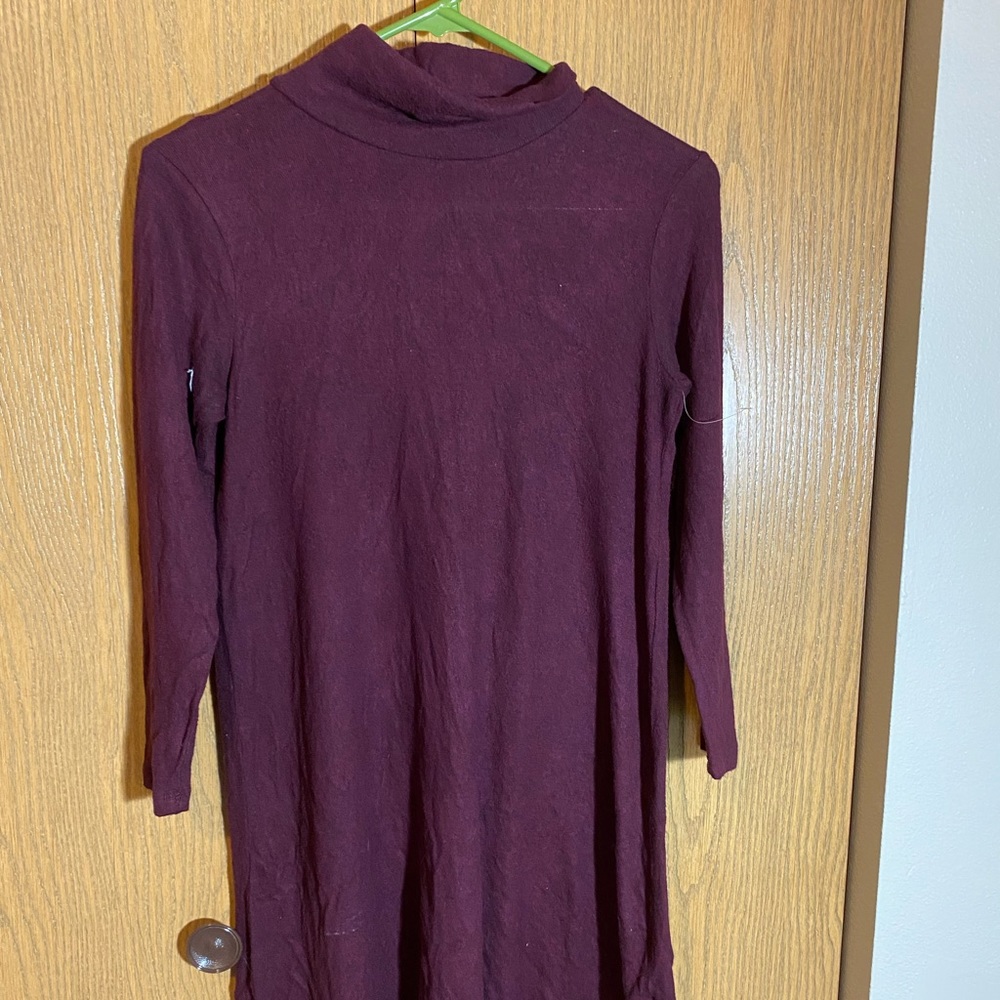 Turtle neck dress
